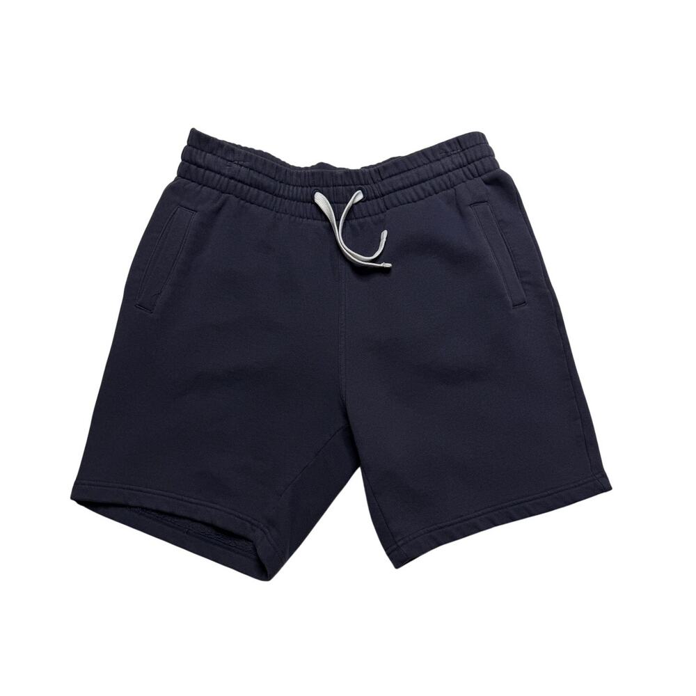 H&M Divided Navy Sweat Shorts S Athleisure Lounge Sporty Casual